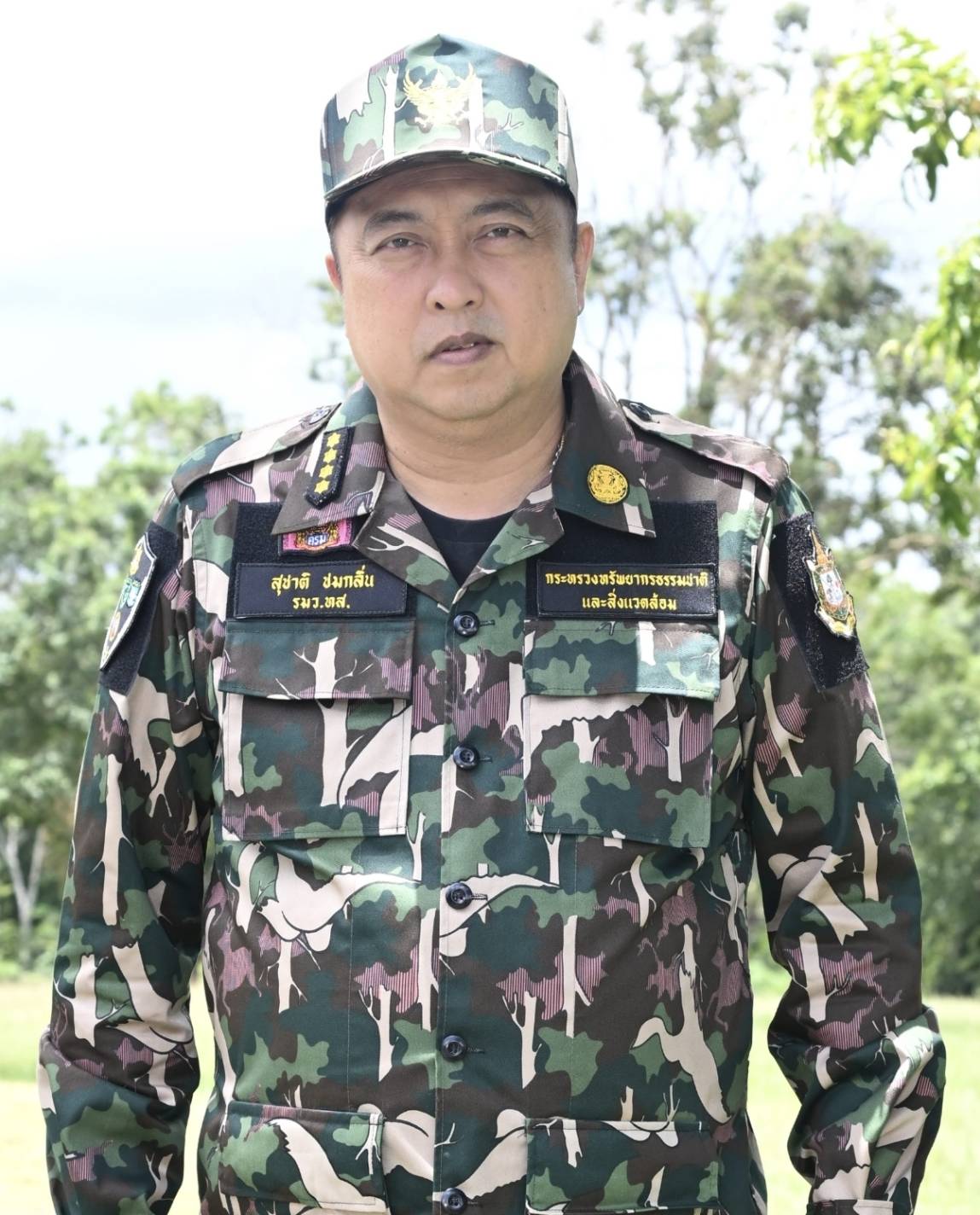 &ldquo;สุชาติ&rdquo; ชูภารกิจ ทส. สกัดยาเสพติดผ่านช่องทางป่า! ผนึก ตชด. ยึดยาบ้า 2 แสนเม็ด ชายแดนอุบลฯ